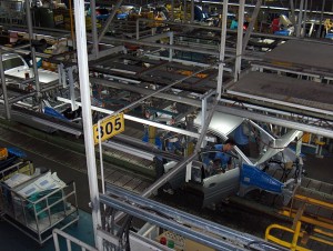 "Hyundai car assembly line" by Taneli Rajala  Licensed under CC BY 2.5 via Wikimedia Commons 
