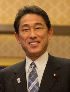 Japanese Foreign Minister Fumio Kishida 