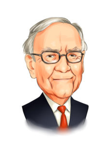 Portrait of Warren Buffet from Insider Monkey